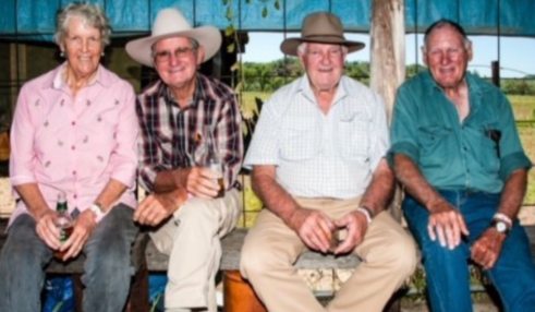 Older Australians together